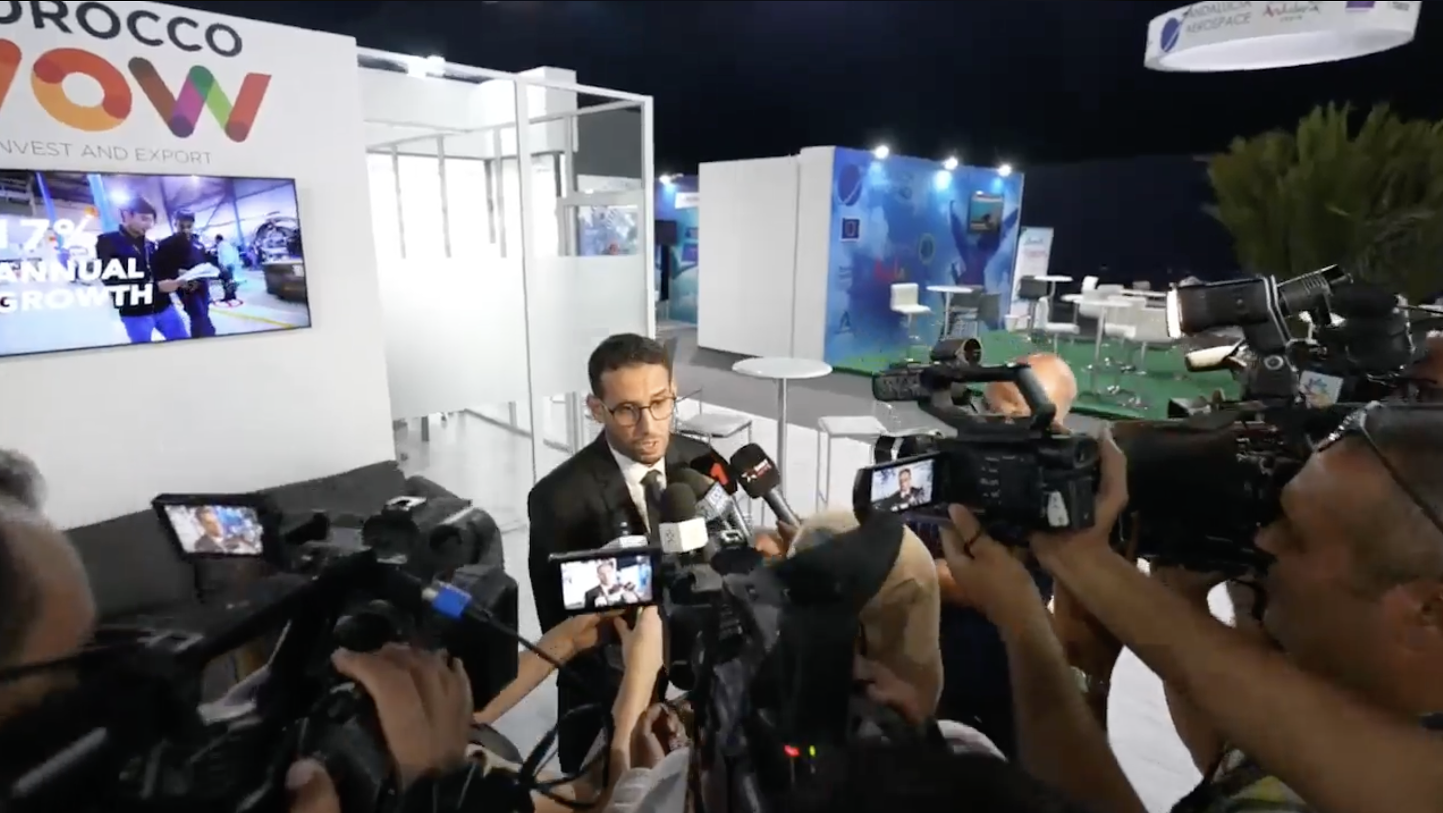 Press coverage at Aerospace Meetings Casablanca