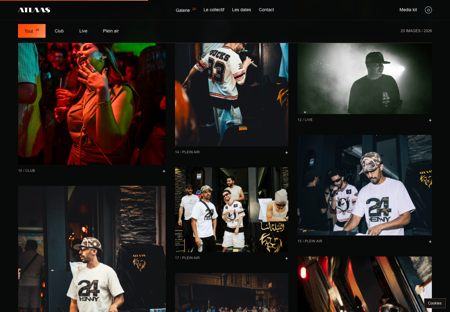 ATLAAS music collective — Event gallery