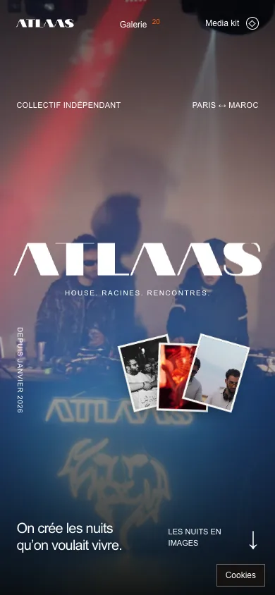 atlaas-prod.com — Homepage · mobile