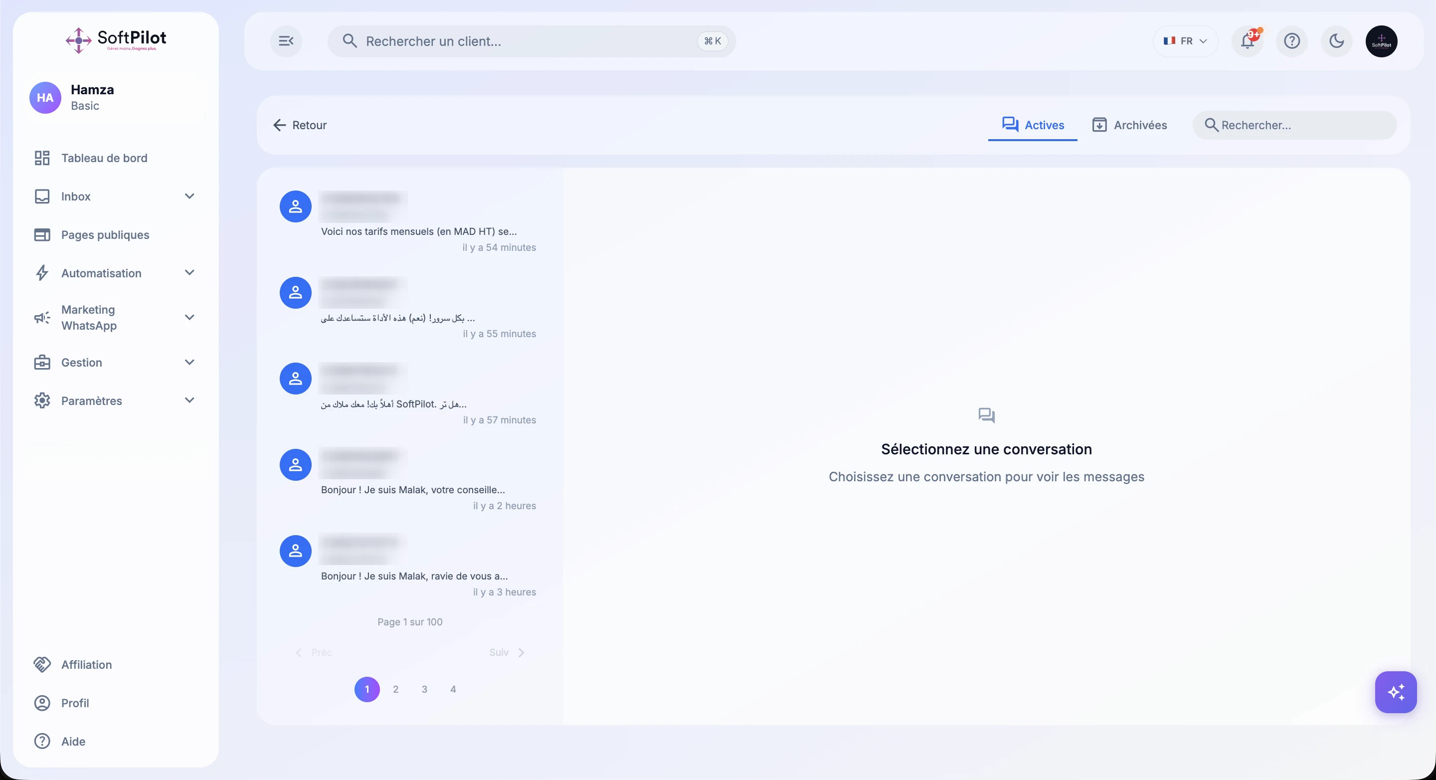 softpilot.app — Boîte de réception partagée